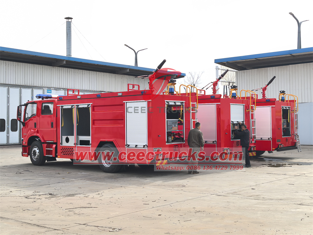 Isuzu GIGA 4X fire department truck