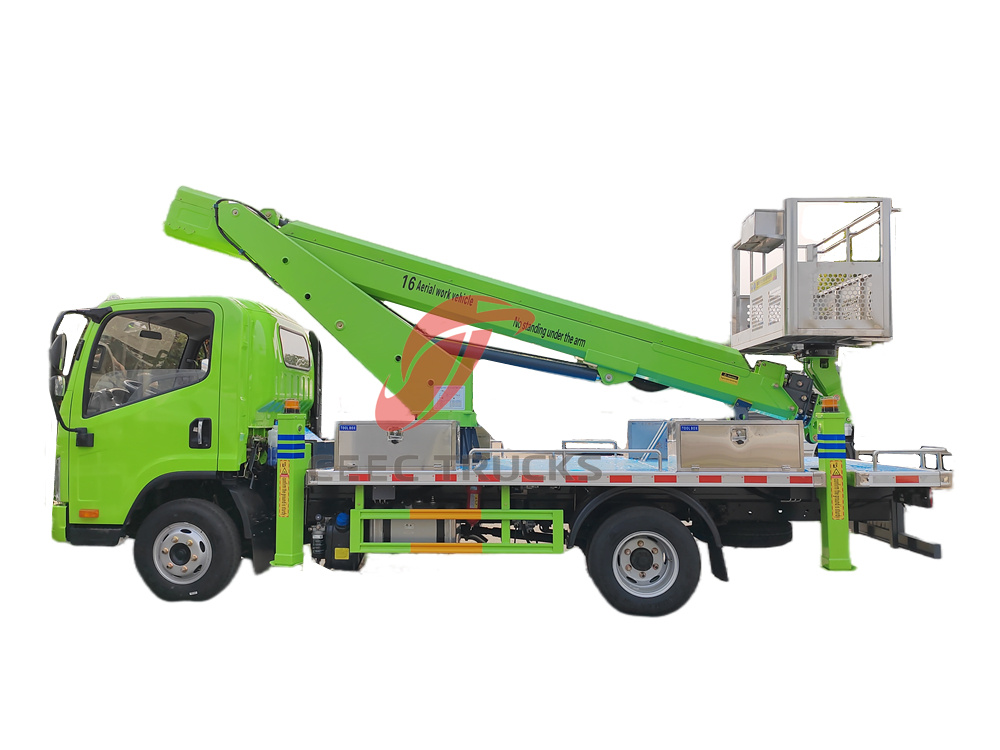 FAW 16 meter aerial platform lift trucks