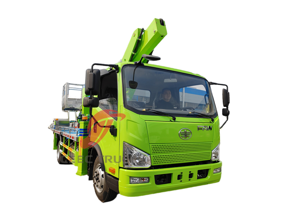  FAW 16 m articulated aerial lift truck 