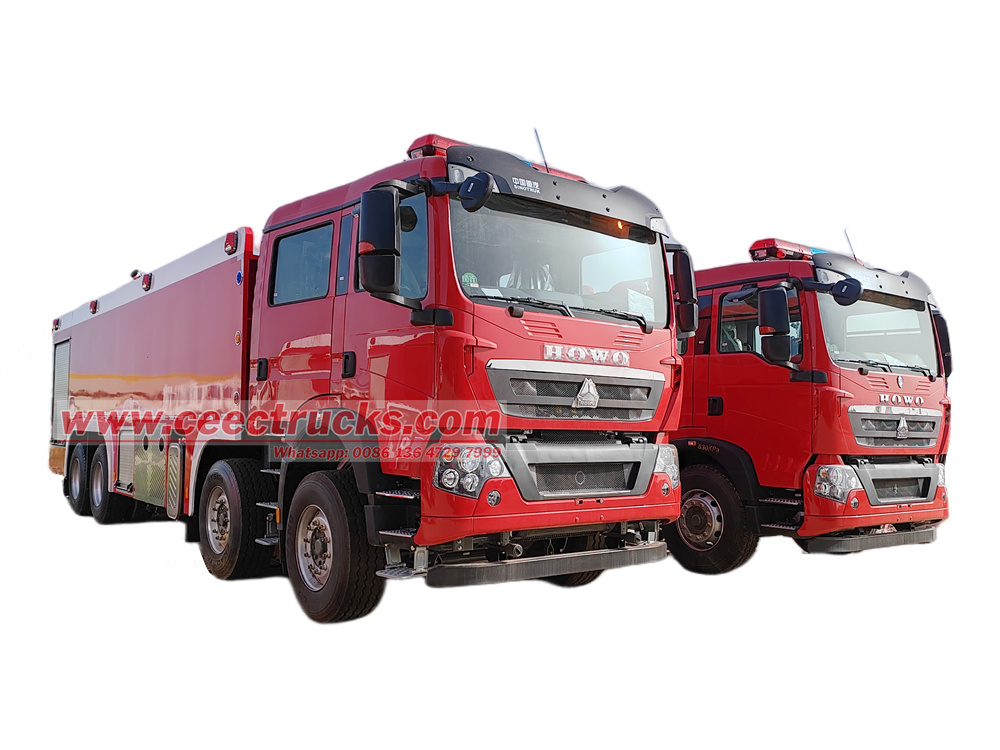 HOWO 8x4 heavy-duty water fire fighting truck HOWO 8x4 heavy-duty water fire fighting truck