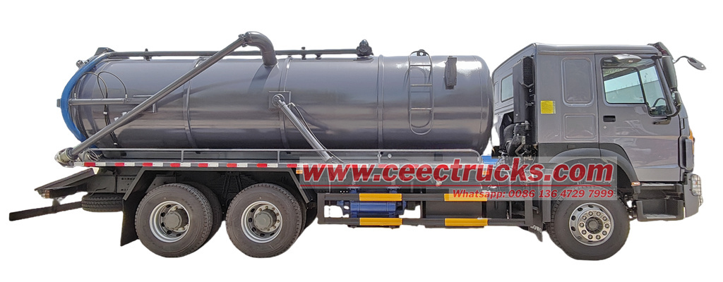 HOWO heavy duty 18000L cesspit emptier