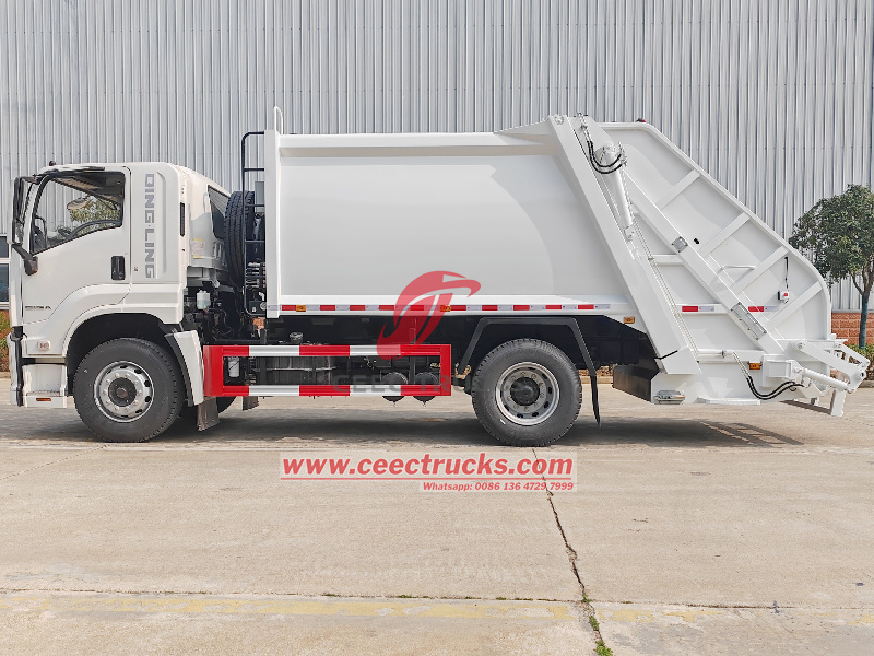 Isuzu 10cbm refuse compactor garbage truck