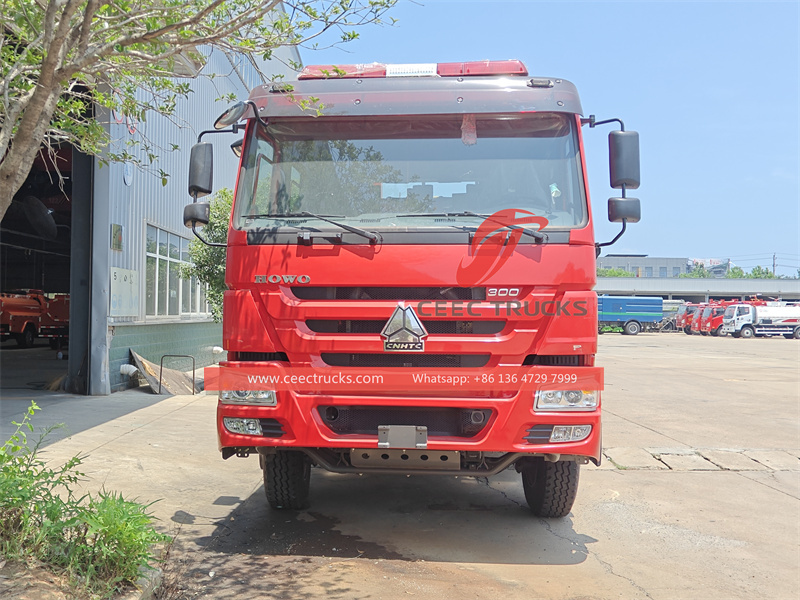 Howo 4x4 fire fighting truck