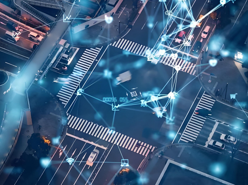 Auto driving water sprinkle truck