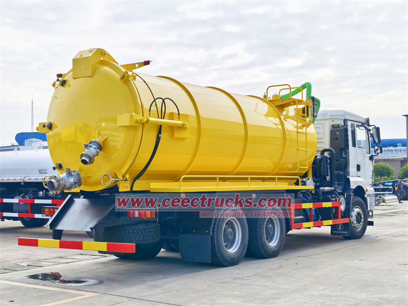 Shacman 18000Liters sewage suction truck
