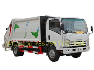 camion de compression de déchets japonais isuzu 8 cbm