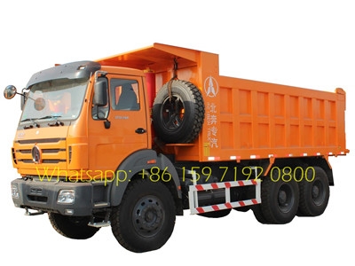 beiben 2538 tipper drawing north benz 6*4 dumper trucks