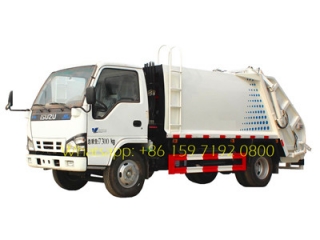 fournisseur de camion compacteur de déchets isuzu 4 cbm