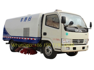 Dongfeng 4x2 camion balayeuse de route pour camion de balayeuse de rue publique à vendre