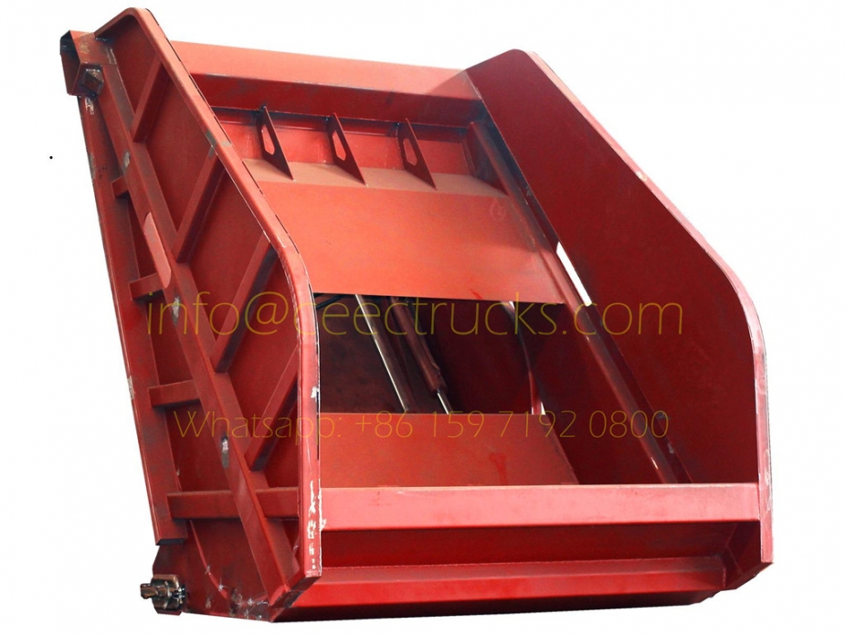 10CBM Myanmar compressed refuse truck tailgate assembly