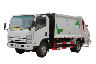 japonais ISUZU 8 CBM camion de compression de déchets