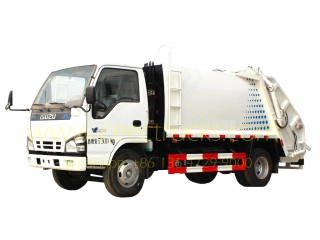 camion de compacteur d'ordures de qualité supérieure isuzu 5000l