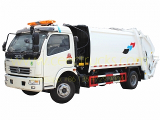 célèbre dongfeng 8 cbm camion compacteur de déchets