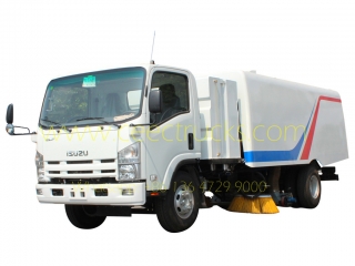 2017 vente camion balayeuse isuzu 8000l