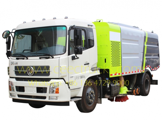 Dongfeng 12,000L road sweeper vehicle - CEEC Trucks