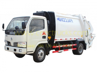 meilleure qualité dongfeng 5cbm camion compacteur à ordures
