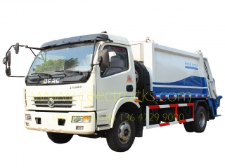 Dongfeng 7cbm compacteur de déchets camion vente chaude