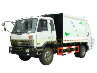 Camion compacteur de déchets de 10 m3 dongfeng