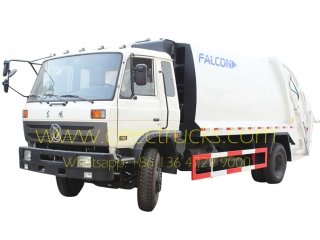Dongfeng 14 cbm camion compacteur de déchets en vente