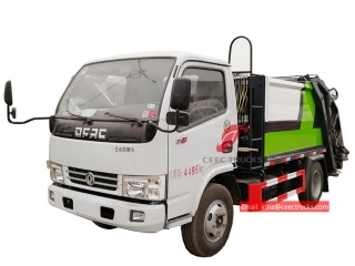 Camion compacteur de déchets 3CBM Dongfeng-CEEC TRUCKS