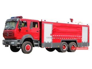 Camion de pompier 10000l Beiben-CEEC TRUCKS