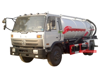 Camion-citerne d'aspiration de 10000 litres Dongfeng-CEEC TRUCKS