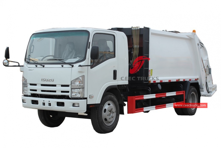 ISUZU 8cbm garbage compactor truck