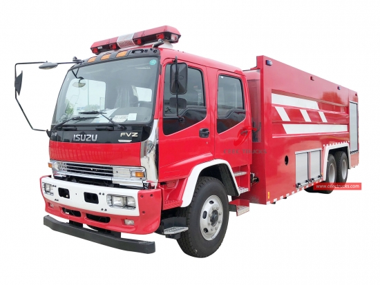 ISUZU 12CBM Water-foam Fire Truck - CEEC Trucks