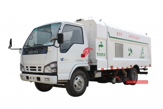 camion balayeuse isuzu 5cbm-CEEC TRUCKS