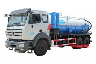10000 litres camion-citerne d'aspiration des eaux usées beiben-CEEC TRUCKS