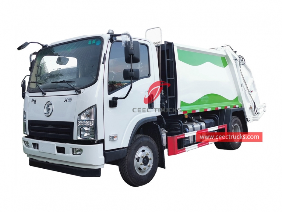 Shacman garbage compactor for export