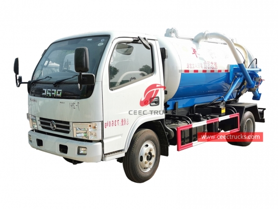 Dongfeng 4,000Litres Vacuum truck - CEEC Trucks