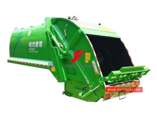 caisse de camion poubelle compressée standard européenne de 10 000 litres