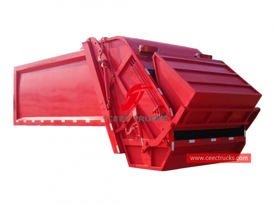 european standard 18,000 liters garbage compactor upper body