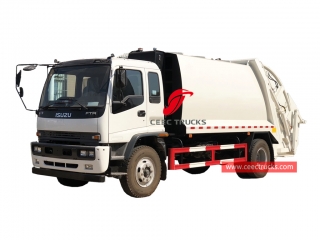 camion de compression des déchets isuzu 12cbm-CEEC TRUCKS
