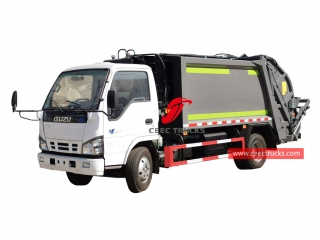 camion compacteur de déchets isuzu 6cbm-CEEC TRUCKS