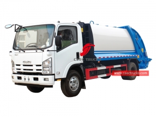 camion à ordures à chargement arrière isuzu 8cbm-CEEC TRUCKS