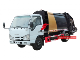 camion à ordures à chargement arrière isuzu 5cbm-CEEC TRUCKS
