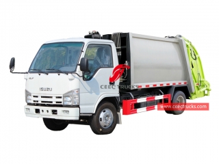 tout nouveau camion de compresseur de déchets isuzu 4cbm à vendre