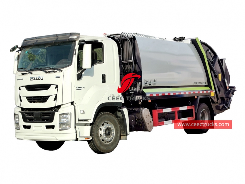 ISUZU GIGA 14CBM Refuse compactor truck for sale