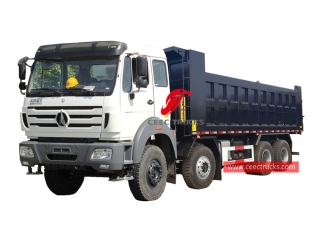 camion benne nord benz