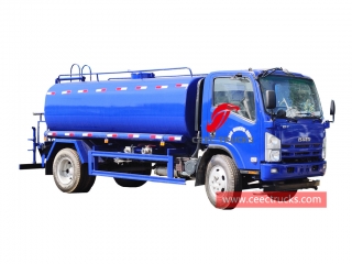 ISUZU 4×2 eau de bowser camion
