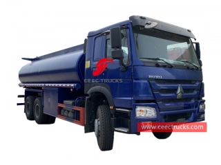 Camion-citerne de livraison diesel HOWO de camions de transport de pétrole SINOTRUK