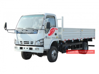  ISUZU  4 × 4 camion à carrosserie plate à vendre