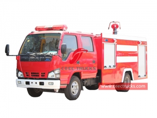  ISUZU 4 × 2 camion d'incendie