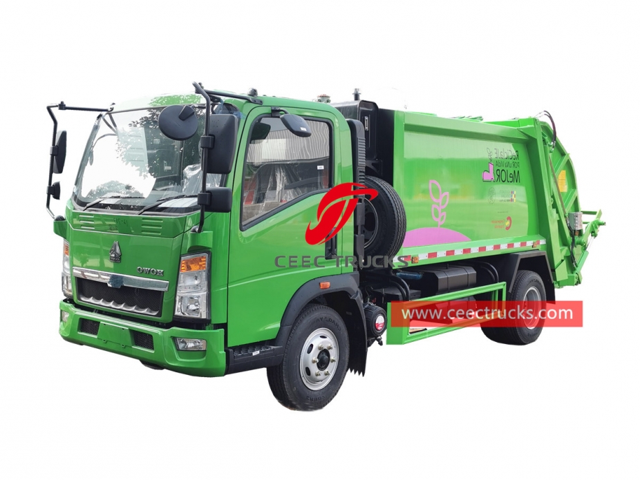 HOWO Refuse compactor for sale