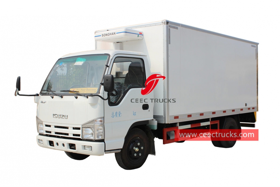 ISUZU 4 ton refrigerated truck