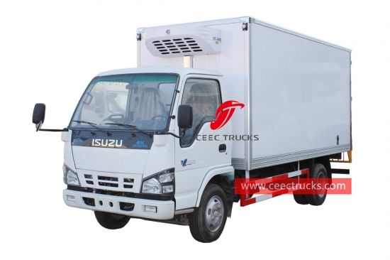 ISUZU NKR chiller lorry