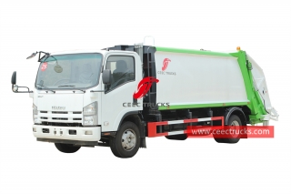 camion de compression d'ordures isuzu à vendre