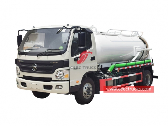 FOTON RHD vacuum suction truck